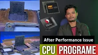 After CPU Reballing Performance issue ? CPU problem fix