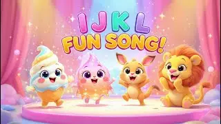 🎵 I J K L FUN SONG &ndash; Dance & Learn with Cute Animals! 🐾