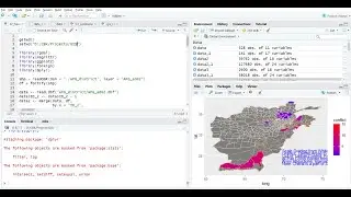 Combining Shapefiles in R - A Case Study with the Map of Afghanistan and Parts of Pakistan