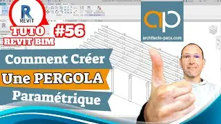 🔨 Pergola paramétrique avec #REVIT : Comment démarrer une famille de ce type ? TUTO Gratuit n°56
