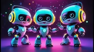 Three Baby Robots Know Left and Right | Directional Learning Song for Kids | Preschool Nursery Rhyme