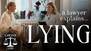 How to detect lies: A Lawyer's Guide to Spotting Lies