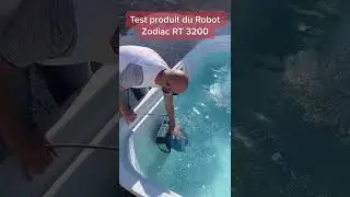 Test produit : Robot Zodiac RT 3200 par #lespiscinesderomain
