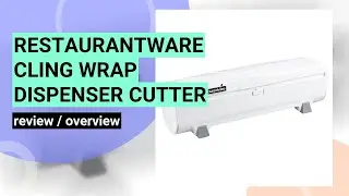 Review: Efficient Cling Wrap Dispenser with Cutter - A Must-Have for Every Kitchen!