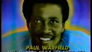 1983 Paul Warfield Hall of Fame Induction