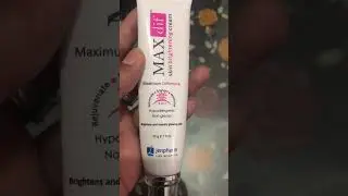 Maxdif cream jenpharm skin lightening #shortreviwe#sairaAli#
