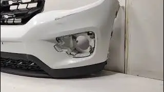 Parachoque Dianteiro Kwid 2017 a 2021 Branco Com Avaria Recuperado