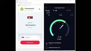 【RusVPN】Review Serbia Speed Test ☑️️️️