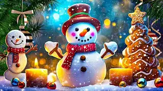 Снеговик Рождество 🔥☃️ Традиционная инструментальная рождественская музыка 🎅 Рождественский фон
