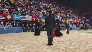 19WKC World Kendo Championship Women's individual USA1 (H Park) vs BRA1 (C Toida)