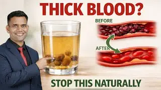 1 Glass To Clean Clogged Arteries stop blood thickening to prevent Heart Attack 