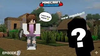 🟩⛏️ Minecraft survival series - episode 3 | telugu | with @THE-ZAVX 