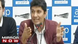AAP briefs media over the attack on Delhi Chief Minister Arvind Kejriwal