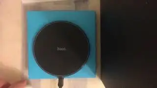 Обзор беспроводной зарядки hoco CW6