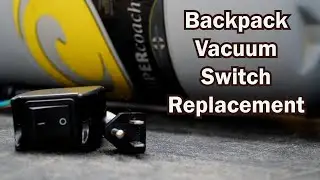 Backpack Vacuum Switch and Power Cord Replacement | City Floor Supply