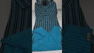 Kurti and pant  cotton khadi  at 599/- Size -38,40,42,44