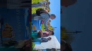 Fish slapping champions