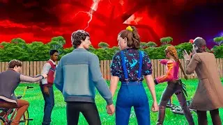 Ролевая игра в Fortnite по мотивам сериала &laquo;Очень странные дела&raquo; (2 сезон, 2 серия) (короткометра...
