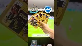 Newcastle vs Brighton FA Cup Score Prediction! 🔮⚽ Using Panini Stickers! #FACup