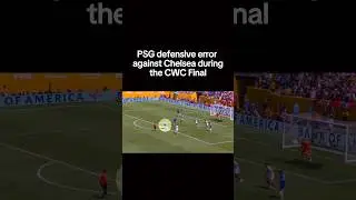 How Chelsea capitalised on PSG&rsquo;s defensive error #footballanalysis #football #clubworldcup #usa