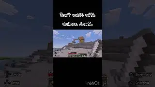 Don&rsquo;t mess with unseen death #mincraft #mincrafthorror #fypシ゚viral #shorts #fyp #minecraftshorts