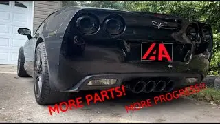 Auction C6 Corvette Rebuild pt 2
