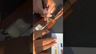 Hot Foiling Luggage Tags for a Live Event ✨🔥 #shorts #shortvideo #foiling #explore #fyp #event