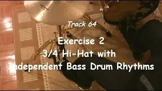 Hi Hat Splash and Bass Drum Motion Exercises from ACDHP Book-Part 5