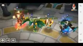 Summoners War Playing With Halphas The Light Lich (1 vs 4)