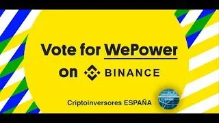WePower a Binance | WPR for Binance Exchange | WPR for coin of the month