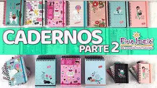 Material escolar Fina Ideia: Cadernos m&eacute;dios