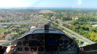16X - Tecnam P92 - First time solo in LILQ - Aeroporto Municipale di Massa Cinquale