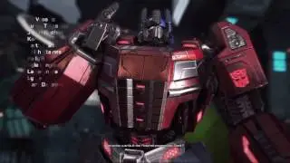 Transformers Fall of Cybertron Prolog PS4