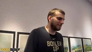 Видео GoldandBlack.com &mdash; Оскар Клафф из Purdue обсуждает победу Техасского технологического униве...