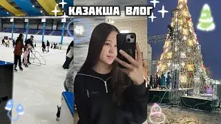 🎄Мұз айдын❄️|💫алғашқы влог 2026💕|🎆салют🎇|#казакшавлог #влогказакша #2026 