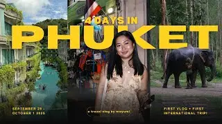 first vlog, first international trip &mdash; 4 days in phuket! ♡