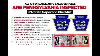 Chambersburg Affordable Auto Sales Inspected Vehicles