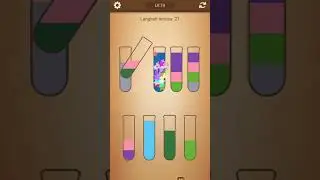 New Water Sort Puzzle Level  74