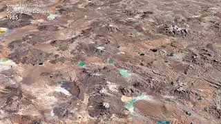 Fragile Beauty - Timelapse in Google Earth