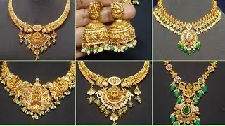 V199 # Gold replica jewellerys # S L COLLECTIONS # 9440784039 # free shipping 