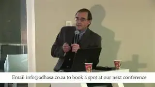 Dr Johan Erasmus ADHASA Conference