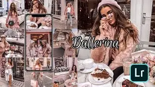 Ballerina Lightroom Preset &ndash; Soft Pink Glow for Feminine Aesthetic