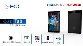 E tel Q20 Tab MT6580 Flash File Firmware Tested