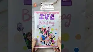 🎀 IVE Blind Bag #blindbag #papersquishy #papercraft #diy #ive #kpop