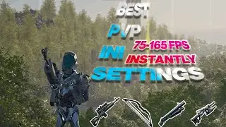 Ark Survival Ascended INI | BEST PVP INI SETTINGS | 100+ FPS BOOST