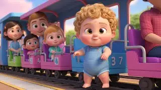Fun Train Adventure 🚆🎶 Exciting Train Song for Kids | Learning & Playtime Fun