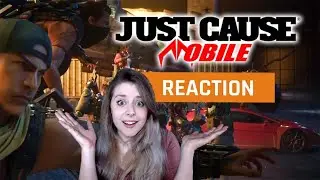 My reaction to the Just Cause Mobile Official Reveal Trailer | GAMEDAME REACTS