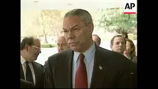President elect Bolanos meets US Secretary of State Powell