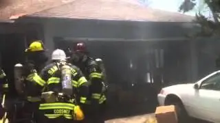 Santa Rosa house fire on Shelley Drive
