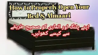 Unlocking the Comfort: How to Properly Open Your Bed | [&lrm;@sthsabkuch]